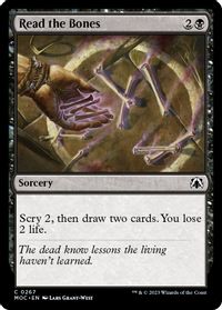 Read the Bones — Commander: March of the Machine