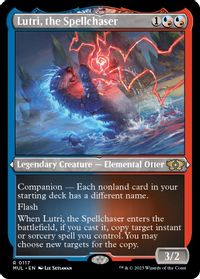 Lutri, the Spellchaser (Foil Etched) — March of the Machine: Multiverse Legends