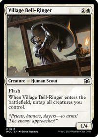 Village Bell-Ringer — Commander: March of the Machine