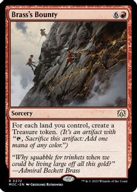Brass's Bounty — Commander: March of the Machine