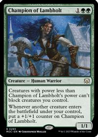 Champion of Lambholt — Commander: March of the Machine