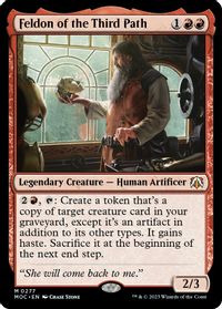 Feldon of the Third Path — Commander: March of the Machine