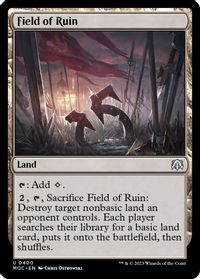 Field of Ruin — Commander: March of the Machine