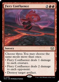 Fiery Confluence — Commander: March of the Machine