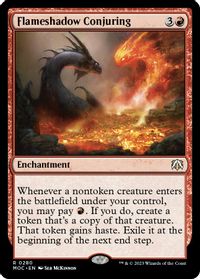 Flameshadow Conjuring — Commander: March of the Machine
