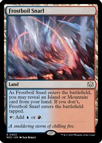 Frostboil Snarl — Commander: March of the Machine