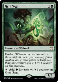 Gyre Sage — Commander: March of the Machine