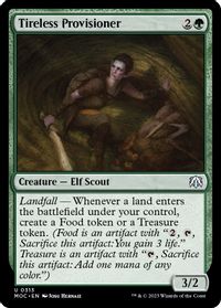 Tireless Provisioner — Commander: March of the Machine