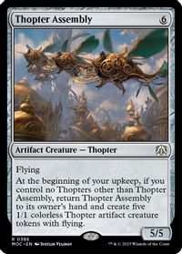 Thopter Assembly — Commander: March of the Machine