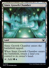 Simic Growth Chamber — Commander: March of the Machine