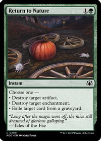 Return to Nature — Commander: March of the Machine