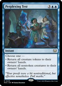 Perplexing Test — Commander: March of the Machine
