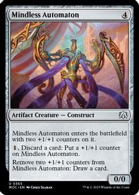 Mindless Automaton — Commander: March of the Machine