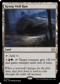 Kessig Wolf Run — Commander: March of the Machine