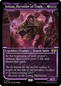 Seizan, Perverter of Truth — March of the Machine: Multiverse Legends