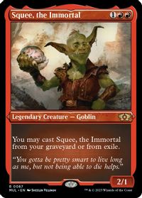 Squee, the Immortal (Foil Etched) — March of the Machine: Multiverse Legends