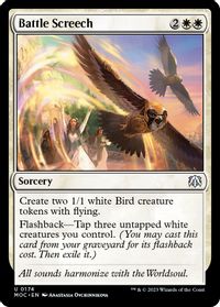 Battle Screech — Commander: March of the Machine