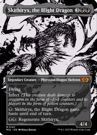 Skithiryx, the Blight Dragon (Halo Foil) — March of the Machine: Multiverse Legends