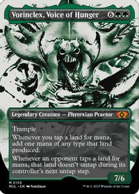 Vorinclex, Voice of Hunger (Halo Foil) — March of the Machine: Multiverse Legends