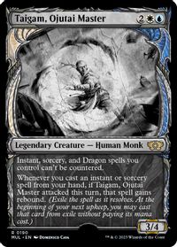 Taigam, Ojutai Master (Halo Foil) — March of the Machine: Multiverse Legends
