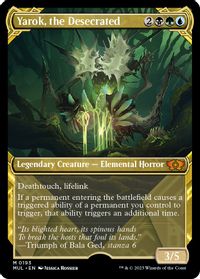 Yarok, the Desecrated (Halo Foil) — March of the Machine: Multiverse Legends