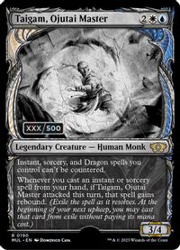 Taigam, Ojutai Master (Serial Numbered) — March of the Machine: Multiverse Legends