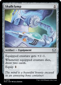 Skullclamp — Commander: March of the Machine