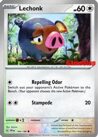 Lechonk - 154/198 (GameStop Promo) — Miscellaneous Cards & Products
