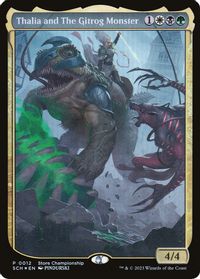 Thalia and The Gitrog Monster — Game Day & Store Championship Promos