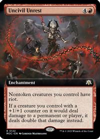 Uncivil Unrest (Extended Art) — Commander: March of the Machine