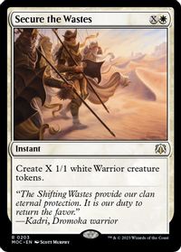 Secure the Wastes — Commander: March of the Machine