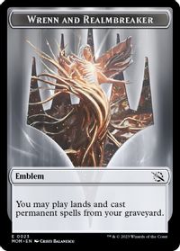 Emblem - Wrenn and Realmbreaker — March of the Machine