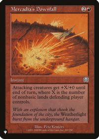 Mercadia's Downfall — The List Reprints
