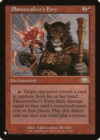 Planeswalker's Fury — The List Reprints