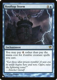 Rooftop Storm — The List Reprints