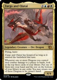 Zurgo and Ojutai — Prerelease Cards
