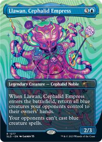 Llawan, Cephalid Empress — Secret Lair Drop Series