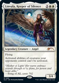 Linvala, Keeper of Silence — Secret Lair Drop Series