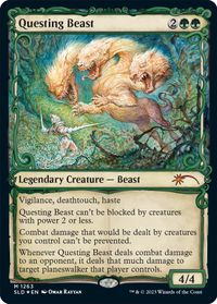 Questing Beast (Halo Foil) — Secret Lair Drop Series