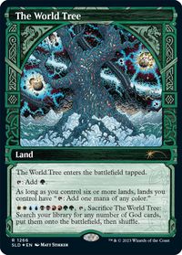 The World Tree (Halo Foil) — Secret Lair Drop Series