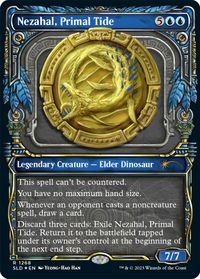 Nezahal, Primal Tide (Halo Foil) — Secret Lair Drop Series