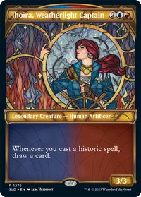 Jhoira, Weatherlight Captain (Halo Foil) — Secret Lair Drop Series