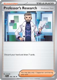 Professor's Research [Professor Turo] - 190/198 (Non-Holo) — Deck Exclusives