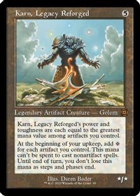 Karn, Legacy Reforged (Retro Frame) — March of the Machine: The Aftermath