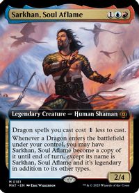Sarkhan, Soul Aflame (Extended Art) — March of the Machine: The Aftermath