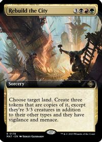 Rebuild the City (Extended Art) — March of the Machine: The Aftermath