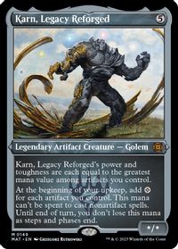 Karn, Legacy Reforged (Foil Etched) — March of the Machine: The Aftermath