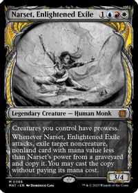 Narset, Enlightened Exile (Showcase) — March of the Machine: The Aftermath