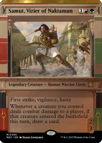 Samut, Vizier of Naktamun (Showcase) — March of the Machine: The Aftermath