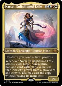 Narset, Enlightened Exile (Foil Etched) — March of the Machine: The Aftermath